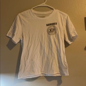Ramones cropped t-shirt